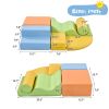 Soft, Climb & Crawl Modular Foam, Playset, 6 pcs