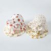 Baby Sun Protection Hat; Cinch Bow to Fit